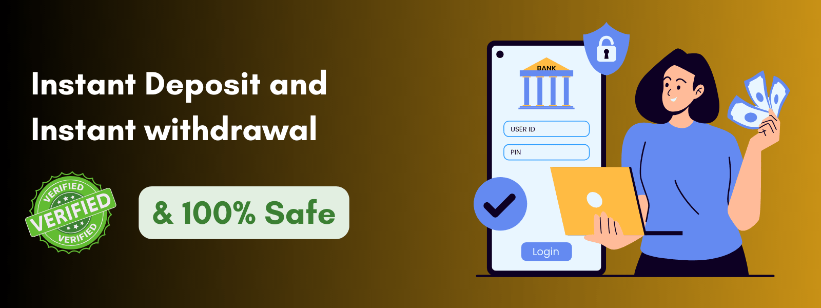 Instant Deposit and Instant W